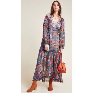 Anthropologie Maeve Annabella Maxi Dress